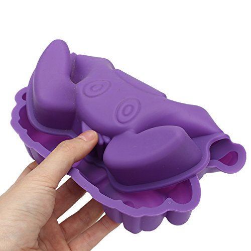 Large Dog Baking Mold - MoldFun Dog Non-stick Silicone Pan Mold for Cake, Muffin, Loaf, Bread, Toast, Mousse, Scone (Random Color) - Thumbnail 2