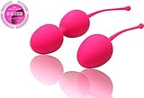 Kegel Weights - Pelvic Floor Exercise & Bladder Control Set of Two Vaginal Kegel Balls for Women - Best Kegel Weight for Enhanced Pleasure - Medical Grade Silicon - Molomax