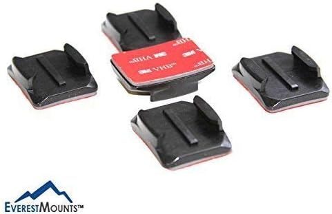 Curved Adhesive Mounts for GoPro