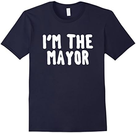 Men's I'm the mayor shirt 2XL Navy