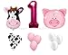 First Birthday Farm Animal Theme Balloons For Baby Girl Party Decoration. 36