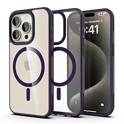 SUCGLES for iPhone 15 Pro Max Case with MagSafe