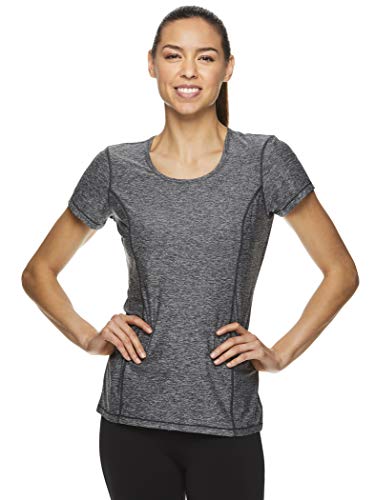 image for HEAD Women's Short Sleeve Workout T-Shirt - Performance Tennis Crew Ne