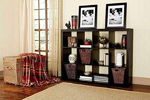 image for Better Homes and Gardens.. Bookshelf Square Storage Cabinet 4-Cube Org