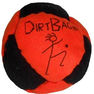 Dirtbag Classic Footbag - Orange/black