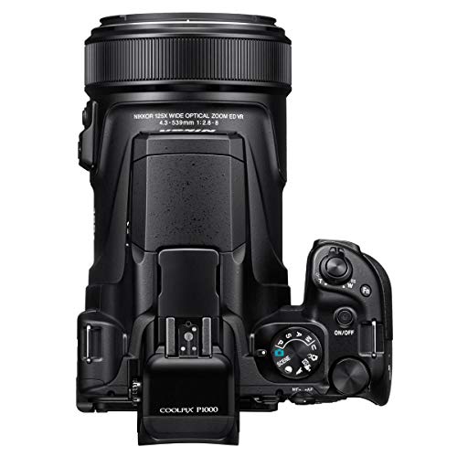 Nikon COOLPIX P1000 Digital Point & Shoot Camera (Black), Bundle Kit