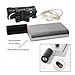 Soondar Water-resistant Wheel Light LED Bicycle Safety Light with Rechargeable Battery