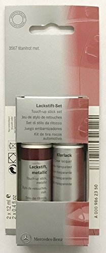 Mercedes Benz Genuine Touch Up Paint Pen Color Code (567 - Titanite Red)