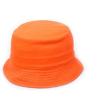 Baby Toddler Kids Sun Hat Summer Cap Sun Protection Brim Hat (Orange)