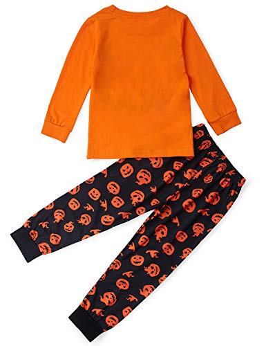 SchlafanzüGe Kinder Einhorn Nachtwaesche Schlafanzug Sets Langarm NachtwäSche Halloween Pajama FüR Jungen MäDchen
