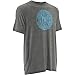 Huk Performance Fishing Distressed SW Logo T-Shirt (XXL, True Gray Heather)