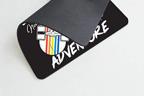 HGOD DESIGNS Skateboard Gaming Mouse Pad,Colorful Skateboard Poster Design Mousepad Rectangle Non-Slip Rubber Mouse Pads(7.9"X9.5") - Thumbnail 3
