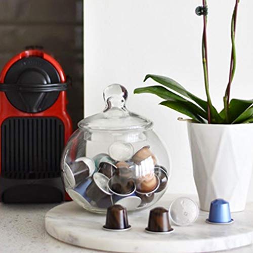 TWDYC Modische einfache Kapsel Kaffeemaschine Imported Kleiner Minihauptkaffeevollautomat Espresso, Rot – Bild 6