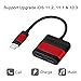 Bambud iPhone 7, 7Plus Adapter, Dual Lightning Charger and Headphone Splitter for iPhone 8, 8 Plus, X, 7, 7Plus，Supports Call, Music, Charge and Sync Data, Compatible with iOS 11, 10.3