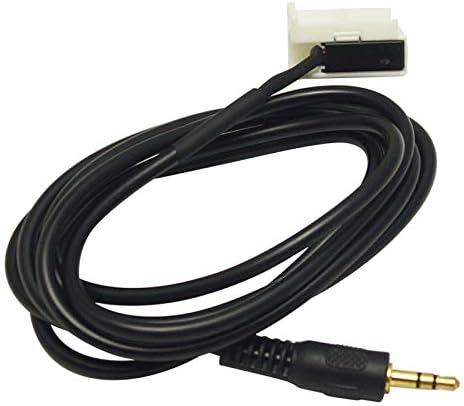 FEELDO Car 3.5mm Male Jack AUX Adapter Cable for Mercdes Benz Comand APS NTG GL W169-221 Audio Cable Data Wire