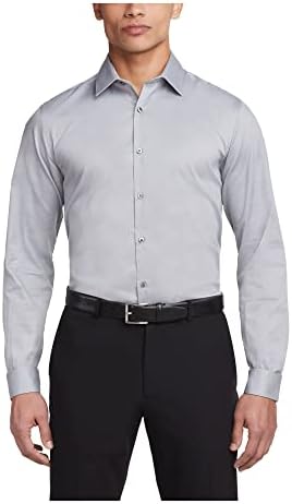 Van Heusen Men's Dress Shirt Slim Fit Flex Collar Stretch Solid