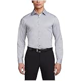 Van Heusen Men's Dress Shirt Slim Fit Flex Collar Stretch Solid, Grey Mist,  15.5 Neck 34"-35" Sleeve price in UAE | Amazon UAE | kanbkam