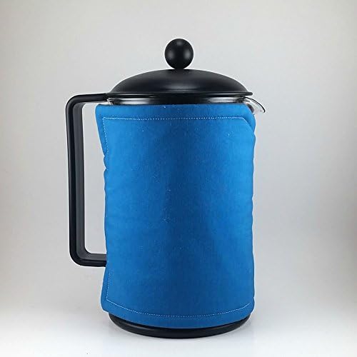 French Press Cozy 12 Cup Teal