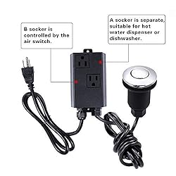 Garbage Disposal Air Switch Kit Dual Outlet Sink