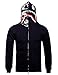 Christo Mens Hoodies Sweatshirt Fashion Outdoor Tracksuit Casual Hip-Hop Funny Coat, Black02, M