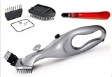 Grill Daddy Grill Brush Original Steam BBQ Grill Brush Cleaner Combo for a Spotless Clean Grill and Healthier Tastier Barbeque. Cleans Gas or Charcoal Grills