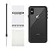 JUSTCOOL iPhone Xs Max Case, Full Body Protective with Built-in Screen Protector Clear Waterproof Case for iPhone X Max Case 6.5 Inch 2018 Release