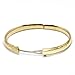 Children's 14k Real Yellow Gold Baby Kids Bangle Bracelet 5.5 Inches