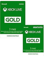 Abbonamento Xbox Live Gold - 3 Mesi + 3 Mesi Gratuito |Xbox Live - Codice download