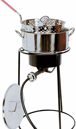 King Kooker 20” Fish Fryer Package with 10 Quart Stainless Steel Pot