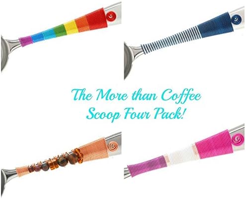 4 Pack Coffee Scoop - Choose your own colors!
