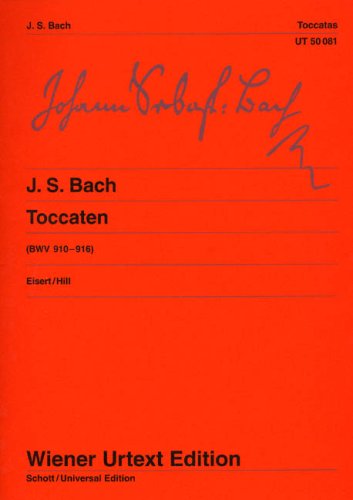 Toccatas BWV 910-916 with early versions of BWV 912 and 913 and ornamented version of BWV 916.