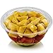 Green Direct Clear Plastic Salad Bowls with Lids Disposable, 32 oz - Pack of 50, Salad Container for Lunch and Meal Prep, Plastic Bowls with Lids for Fruit Salads, Quinoa, Acai Bowl with Snap on Lid