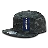 DECKY Camo Snapback Cap, Night/Digital, One Size
