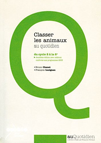 Classer les animaux au quotidien