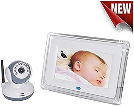 Baby monitor, EEDI 2.4G wireless digital baby monitor 7inch Clear TFT LCD receiveer +2 way intercom night vision camera portable receiver