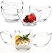 Canister Set, All Purpose Round Serving Cookie Jar Salad/food Glass Bowls, Set of 5, One 10