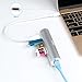 Unitek Aluminum USB Ethernet Converter 3-Port USB 3.0 Hub + 1 Micro USB 3.0 Port + RJ 45 10/100/1000 Mbps Gigabit Adapter Data Hub (Equipped Two Cables USB-C/USB-A to Micro B 3.0)