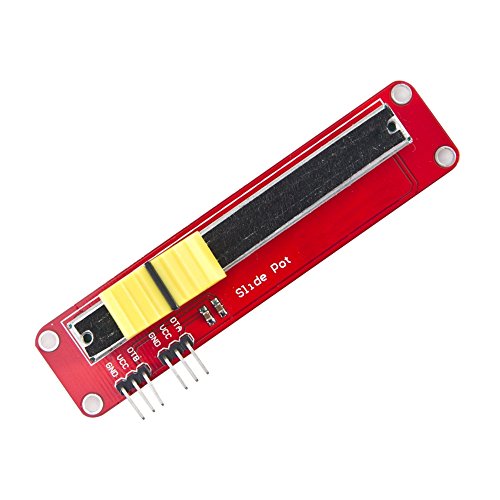 Optimus Electric 5pcs Slide Potentiometer Module 3.3V - 5V for Arduino, MCU, ARM from