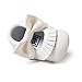 LIVEBOX Infant Baby Girls' Premium Soft Sole Mary Jane with Bow Prewalker Toddler Shoes(M: 6~12 Months,Tassels-White)