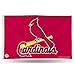 Rico Industries MLB St. Louis Cardinals 3-Foot by 5-Foot Banner Flag
