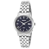 Seiko Watches Womens Neo Classic Stainless Steel Watch (Black)