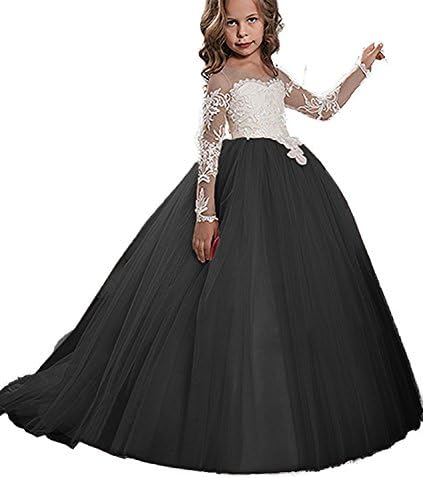 GZY Girls Toddler Pageant Dresses for Teens Lilac Flower Girls Dress GZY50