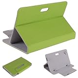 Eforstore Universal 7 Inch Tablet Case Folio Faux Leather Stand Flip Cover (Premium Green for 7 inch)