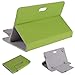 Eforstore Universal 7 Inch Tablet Case Folio Faux Leather Stand Flip Cover (Premium Green for 7 inch)