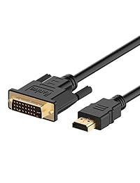 Cable HDMI a DVI, Rankie CL3 Estimada bidireccional HDMI HDTV de alta velocidad a cable DVI Negro