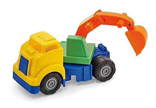 Kidoozie Big Tuffies Digger Truck with Real Movable Parts - Thumbnail 2