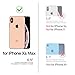 SHIELDON iPhone Xs Max Case, Genuine Leather iPhone Xs Max Wallet Case Support Auto Wake/Sleep RFID Protective Card Holder Folio Magnetic Stand Cover Compatible with iPhone Xs Max (6.5