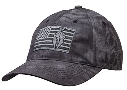 Kryptek Men's Flag Baseball Cap, Typhon, One Size