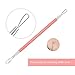 Blackhead Remover Tool Kit, Blemish Pimple Comedone Extractor Tool Set, Professional Surgical Stainless Steel Tweezers Kit, Acne Removal Tools,Treatment for Blemish, Whitehead Popping Removing, 2 PCS