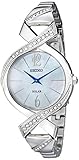 Seiko Women's SUP263 Analog Display Analog Quartz Silver Watch